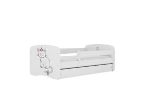 Lastevoodi Kitten voodikastiga 80×160