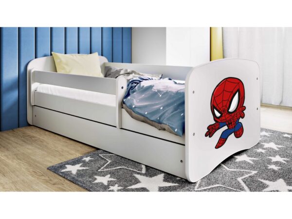 Lastevoodi Spider-Man voodikastiga 80×160 - Image 4