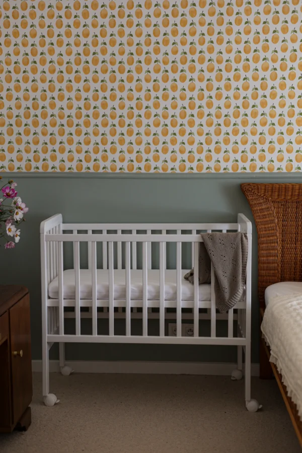 Vooditasku Side Crib, white