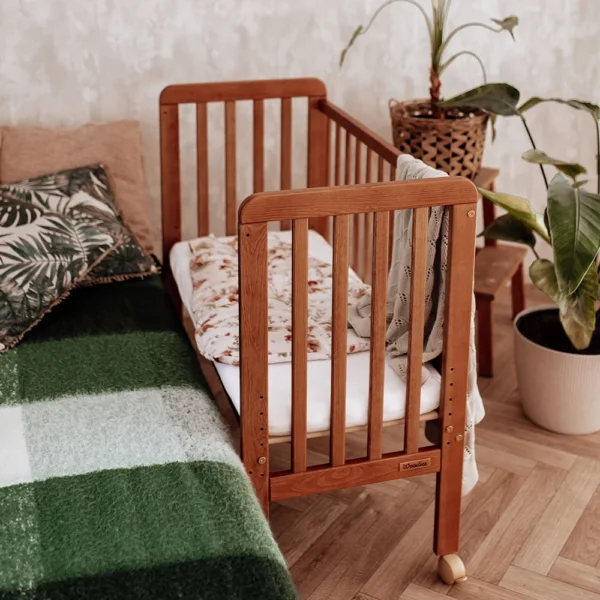 Vooditasku Side Crib, vintage - Image 2