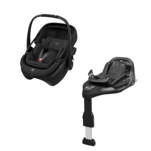 Maxi-Cosi Coral Slide Pro + FamilyFix Slide Pro ISOFIX alus, Onyx Black