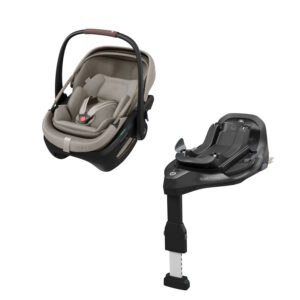 Maxi-Cosi Coral Slide Pro + FamilyFix Slide Pro ISOFIX alus, Sapphire Sand