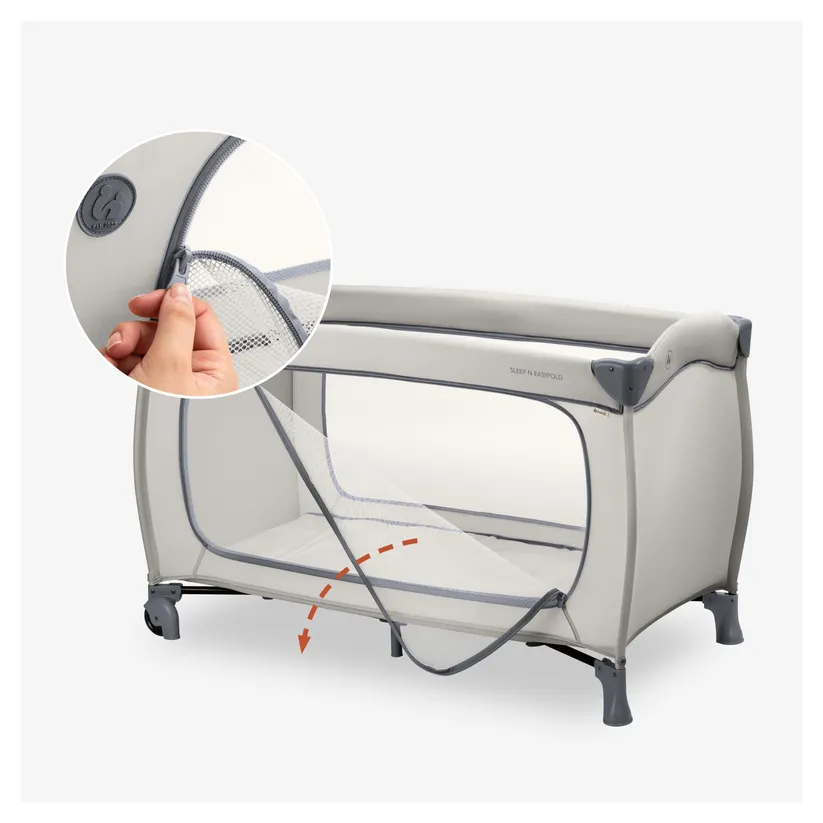 Hauck reisivoodi Sleep N Easyfold, Dark Grey - Image 5