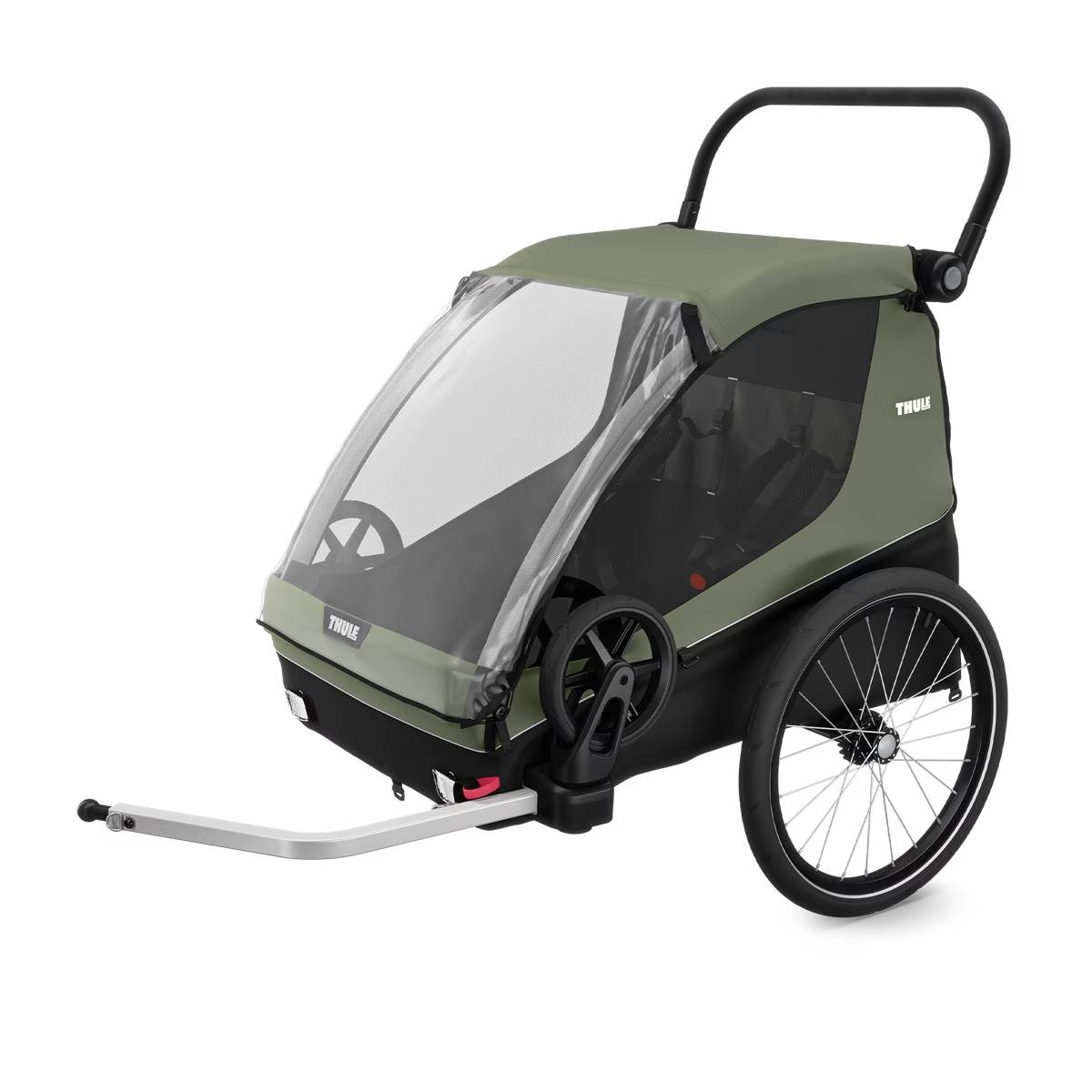 Thule Courier jalgrattahaagis, Vintage Green