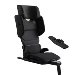 Axkid UP turvatool 100–150 cm + Axkid Up jalatugi, Coastal Storm Black