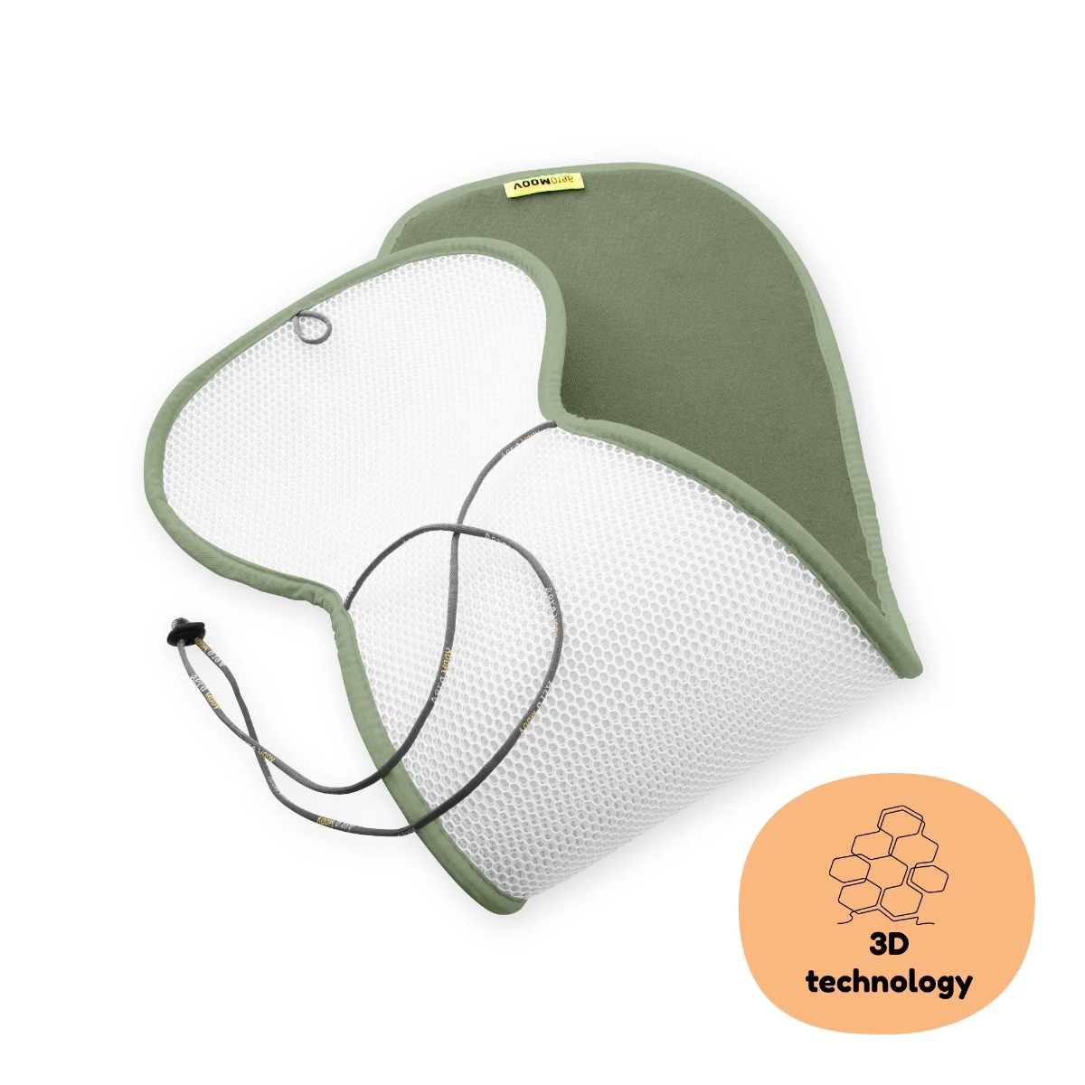 AeroMoov higistamisvastane istmekate turvatoolile Grupp 2/3, Moss - Image 3