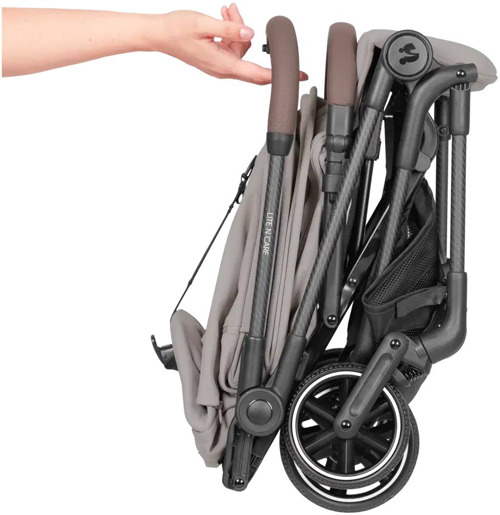 Hauck Lite N Care kergkäru, Sandy Taupe - Image 8