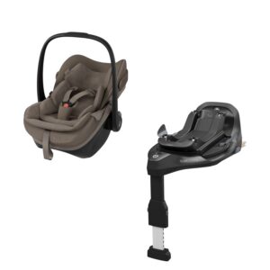 Maxi-Cosi Pebble Slide Pro + FamilyFix Slide Pro ISOFIX alus, Oak Truffle