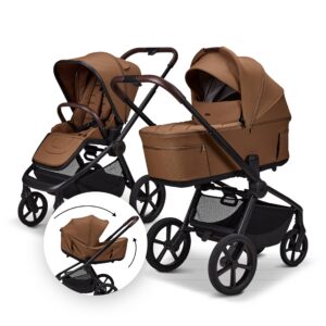 Moon RESEA Fold 2in1 jalutuskäru, Cognac