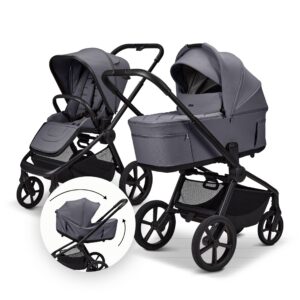 Moon RESEA Fold 2in1 jalutuskäru, Graphite