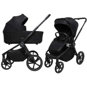 Muuvo Fold jalutuskäru 2in1, Classic Black