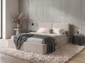 Pesukastiga voodid Hilton 120x200, Kašmiir