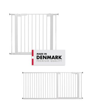 BabyDan turvavärav Asta/Premier Extra Wide 79,5-183cm, white