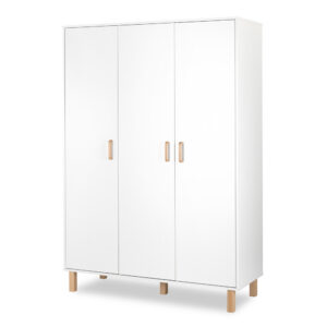 Riidekapp Laura 3-ukseline, white