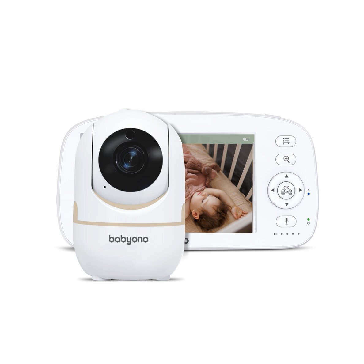 BabyOno Nanny 5" kaameraga juhtmevaba beebimonitor - Pilt 2