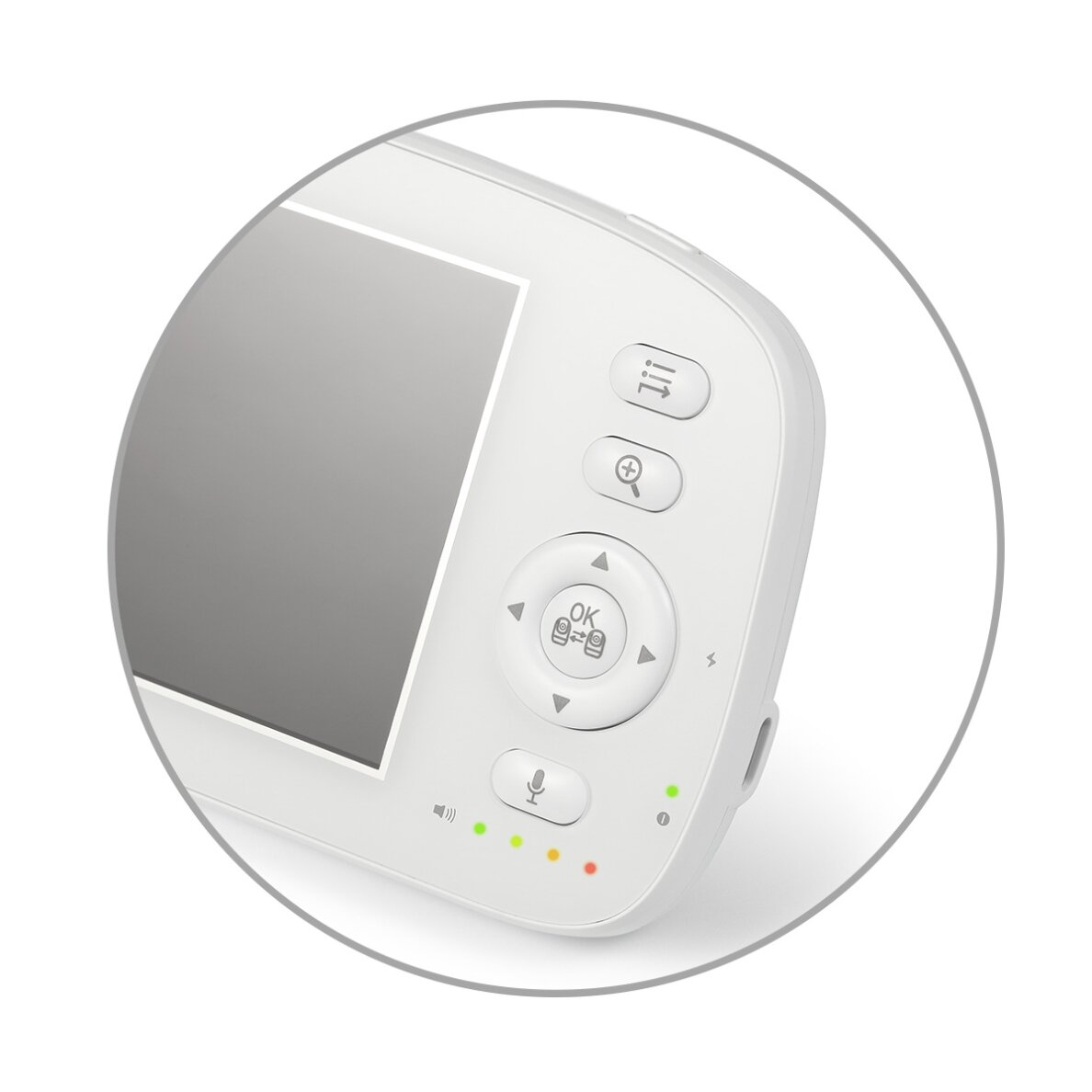 BabyOno Nanny 5" kaameraga juhtmevaba beebimonitor - Pilt 6