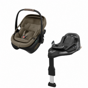 Maxi-Cosi Coral Slide Pro + FamilyFix Slide Pro ISOFIX alus, Oak Truffle