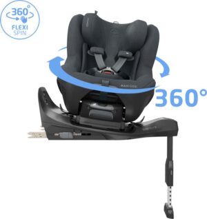 Maxi-Cosi Pearl Slide Pro i-Size turvatool + FamilyFix Slide Pro alus, Authentic Graphite