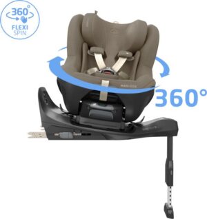 Maxi-Cosi Pearl Slide Pro i-Size turvatool + FamilyFix Slide Pro alus, Authentic Truffle