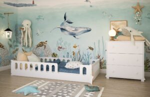 Lastevoodi Monaco 120x200, valge