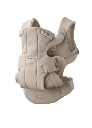BabyBjörn Hold kandekott, Sand Grey Brushed Woven