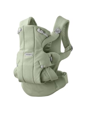 BabyBjörn Hold kandekott, Light Green Brushed Woven