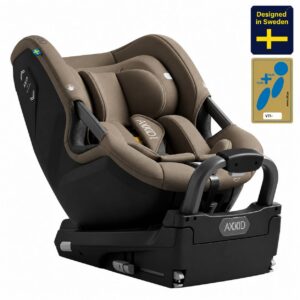 Axkid Spinkid 2 i-Size 180º turvatool 40-105cm/18kg, Driftwood Beige